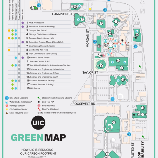 Green Campus Tour - East Side | Office Of Sustainability | University ...