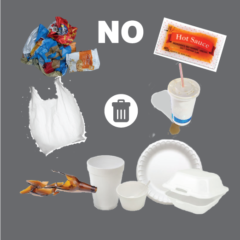 recyclable recycle recycling materials plastic sign symbol plastics wrappers chicago sustainability bags glass office without styrofoam university