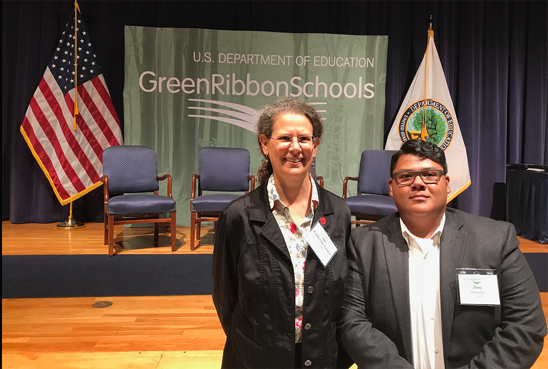 Kate Yoshida and Jose Hernandez