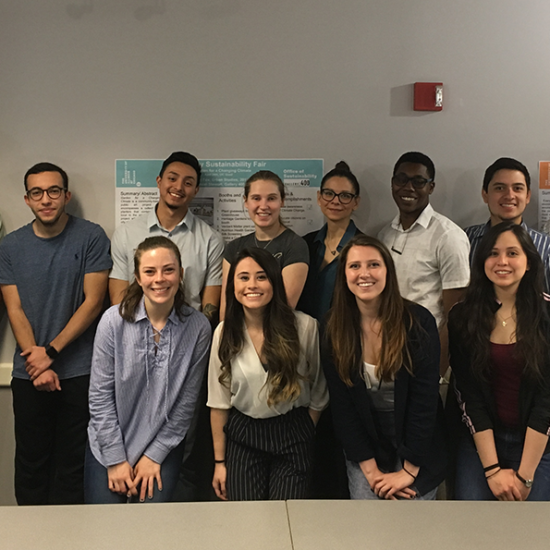 SIP Students at last year's poster presentation