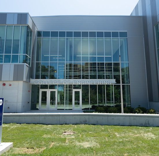 Main entrance of the engineering innovation building